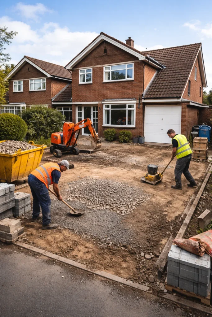 Groundworks site preparation for homes and extensions in Rutland