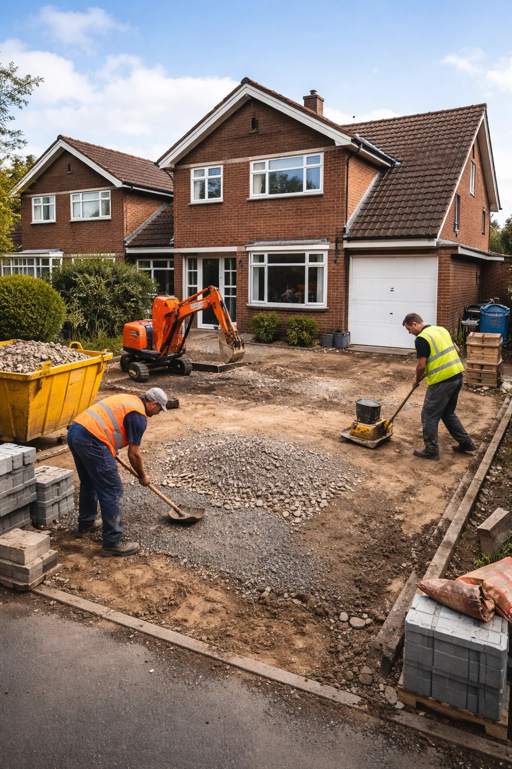 Groundworks site preparation for homes and extensions in Rutland